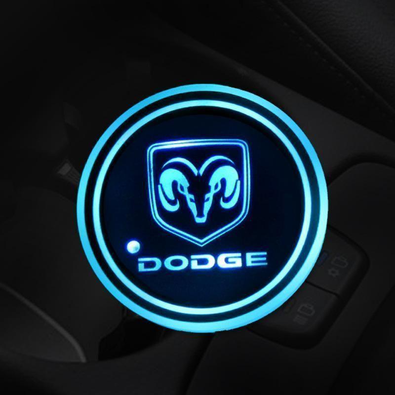 Hot Sale 🎁50% OFF 🎁7 Colors Led Car Logo Cup Lights up Holder(1 pair)