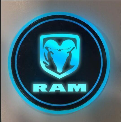Hot Sale 🎁50% OFF 🎁7 Colors Led Car Logo Cup Lights up Holder(1 pair)