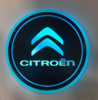 Hot Sale 🎁50% OFF 🎁7 Colors Led Car Logo Cup Lights up Holder(1 pair)