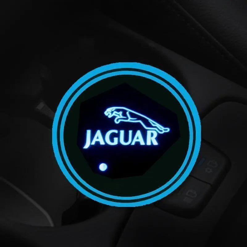 Hot Sale 🎁50% OFF 🎁7 Colors Led Car Logo Cup Lights up Holder(1 pair)